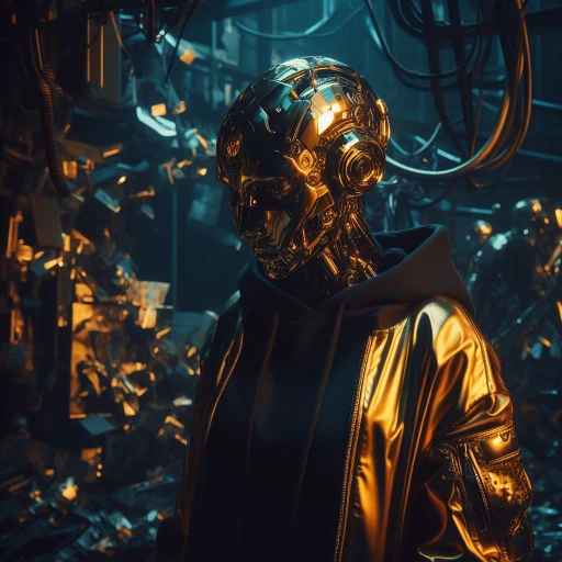 High-End Android Crafted Entirely in Golden Alloy