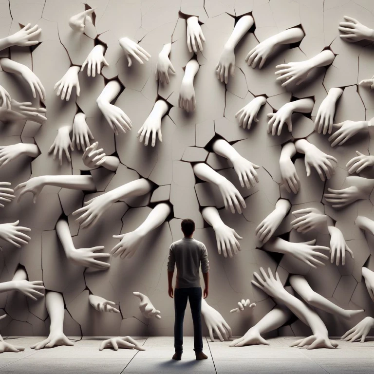 Wall of Hands