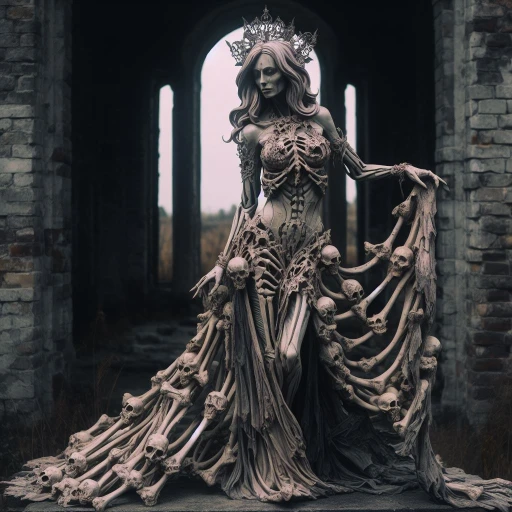 Bone Witch in a Bone Dress