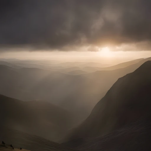 Mountainous Sunset Beauty 🌄🏔️