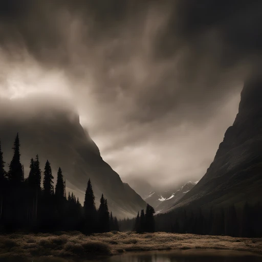 Veiled Peaks 🏞️☁️
