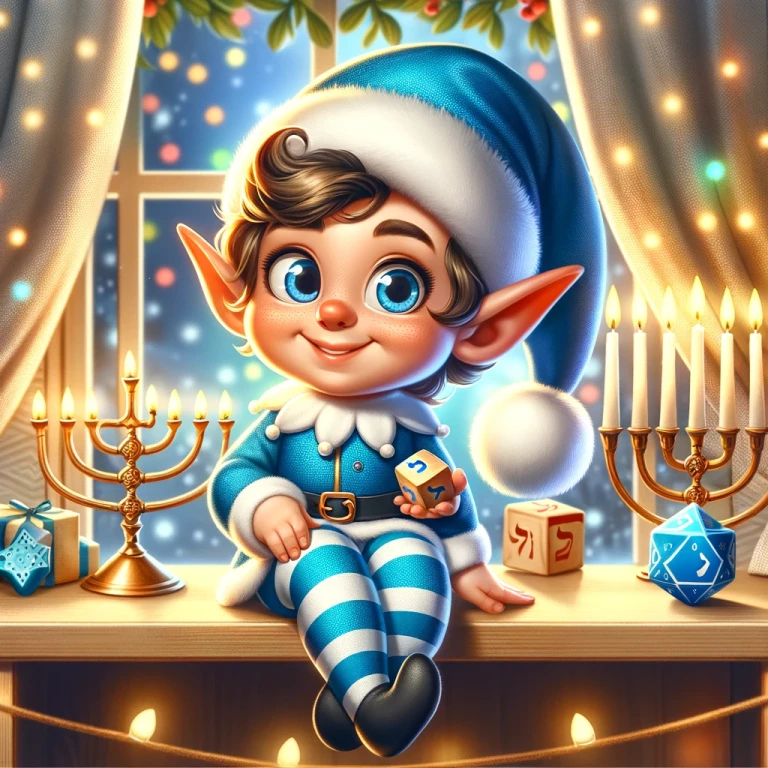 Elf in Hanukkah