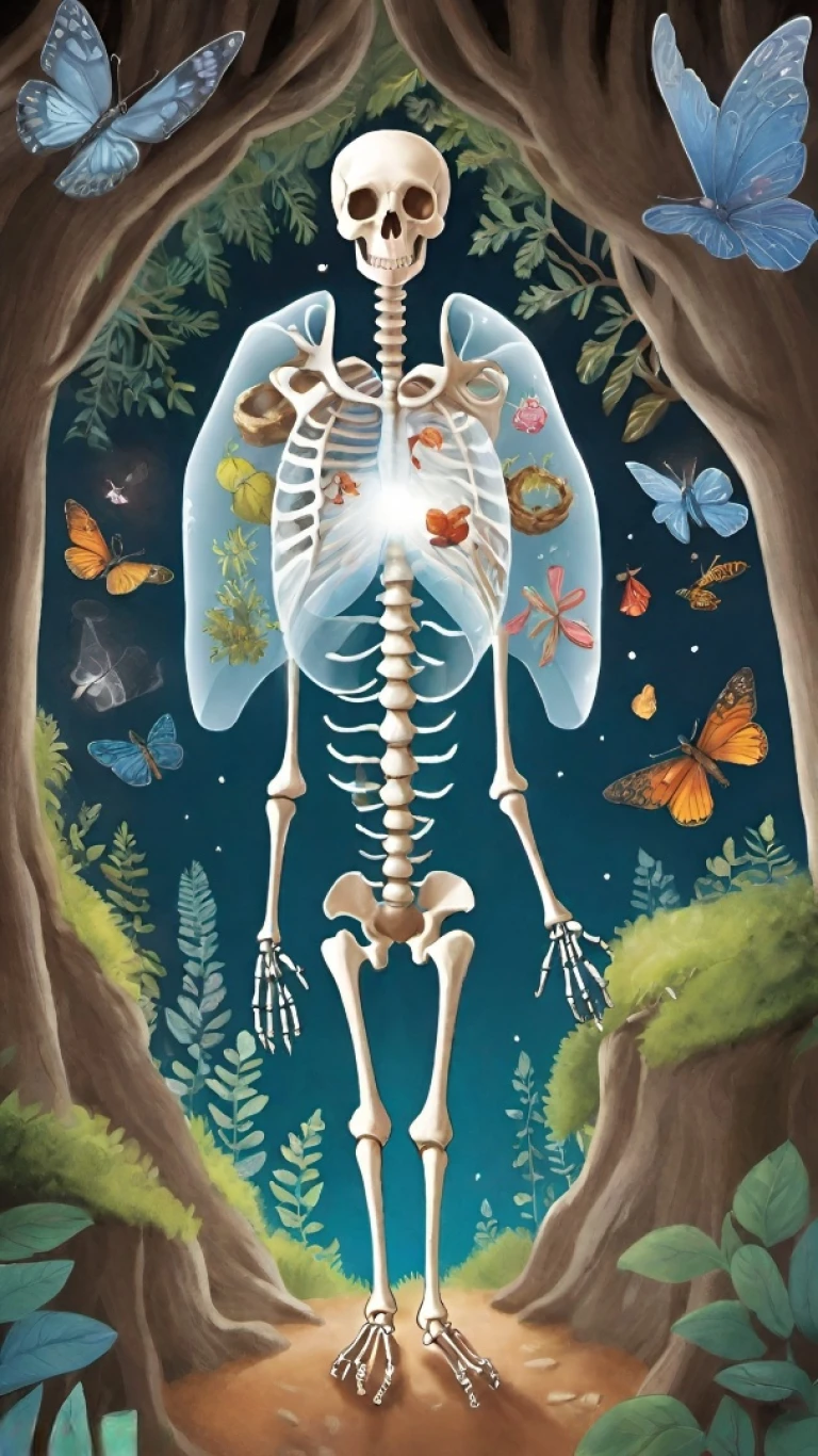 Ms Earth: Lungs and Bones - III