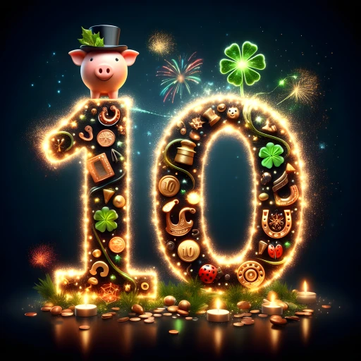 10 - Ten symbols, one lucky pig! 🐷🍀