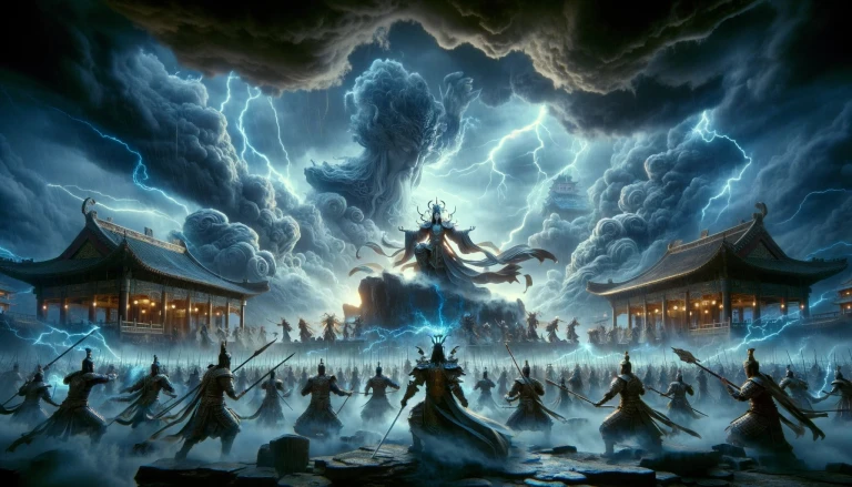 Experience the Chinese mythology and legendary tales through the lens of AI