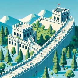 Lego-like Great Wall