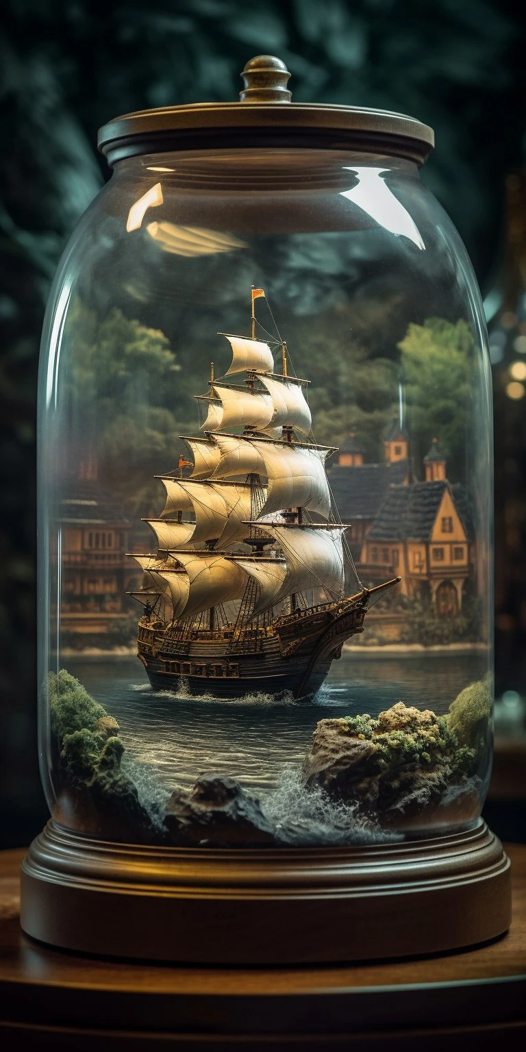 Ship In A Bottle..