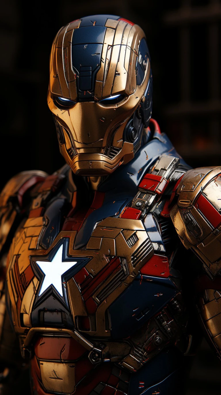 Iron Captain America Concept