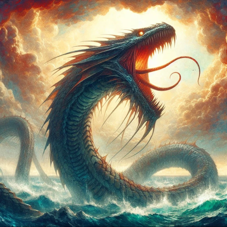 Jormungandr, the World serpent