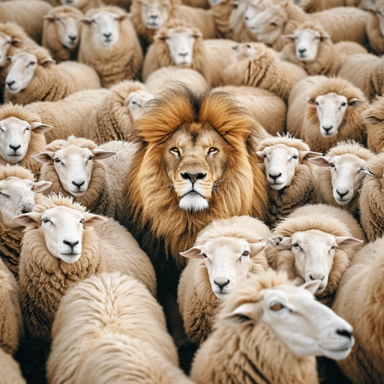 “I am not afraid of an army of lions led by a sheep; ,,,