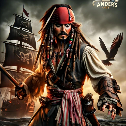 'Captain Jack Sparrow' (Heroes & Villains #13)