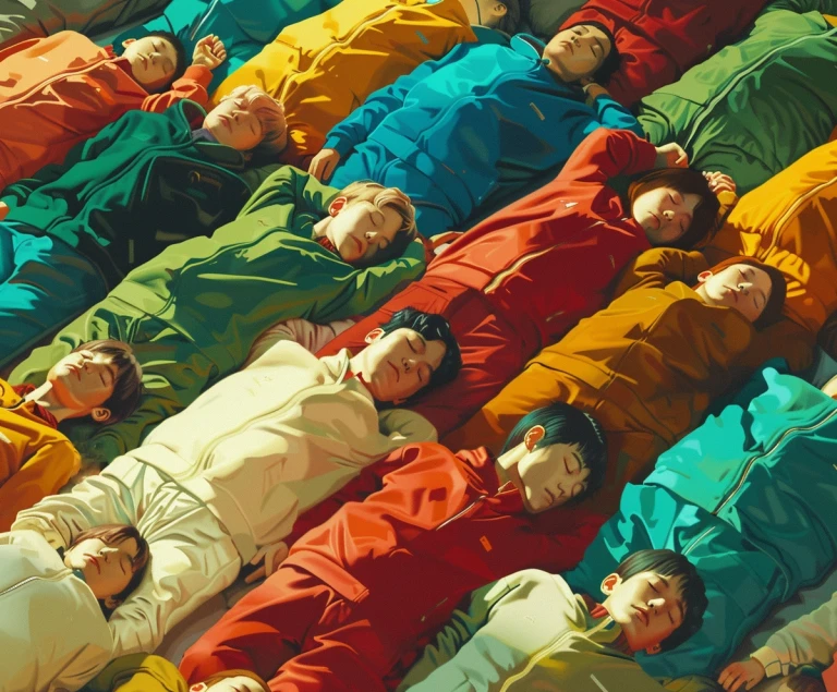 “The large majority of people are asleep…