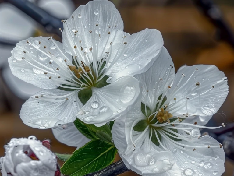 A white Flower…