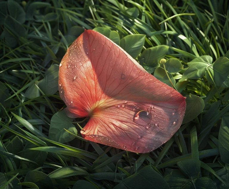 Than petal of flower resting…