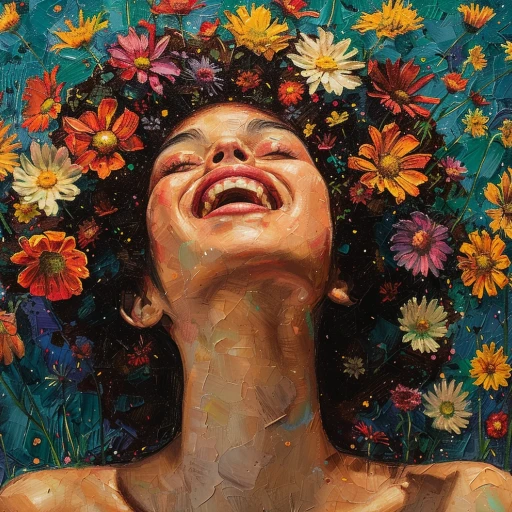 The earth laughs in flowers.”