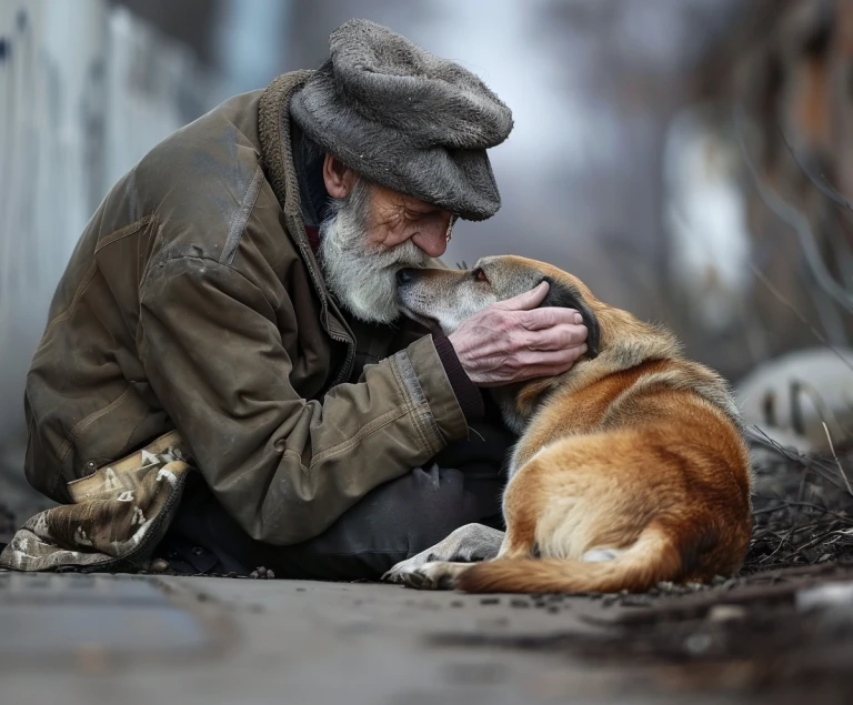 gratitude of the dog