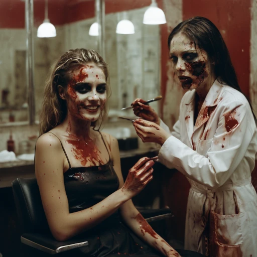 beauty salon in hell