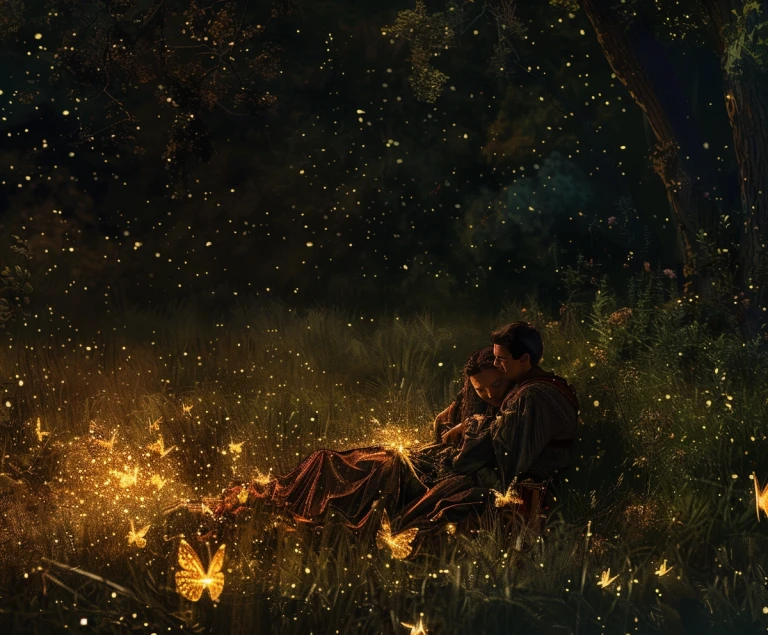 …At the night of firefly.”