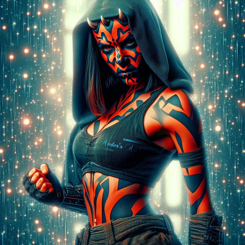 Darth Maul Female Variants 😲 by Ander