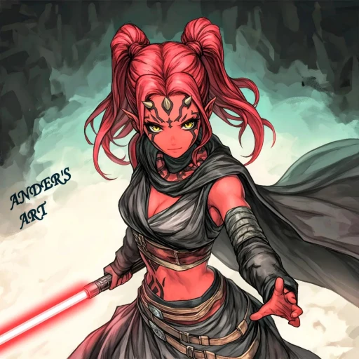 Darth Maul Female Variants #10