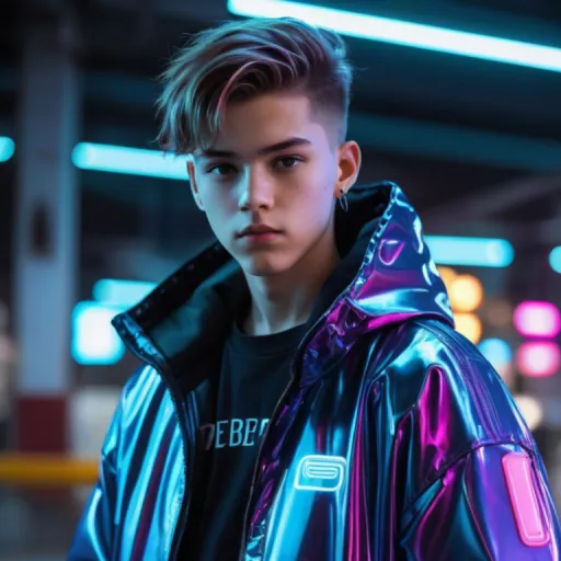 Boys in Cyberpunk City I