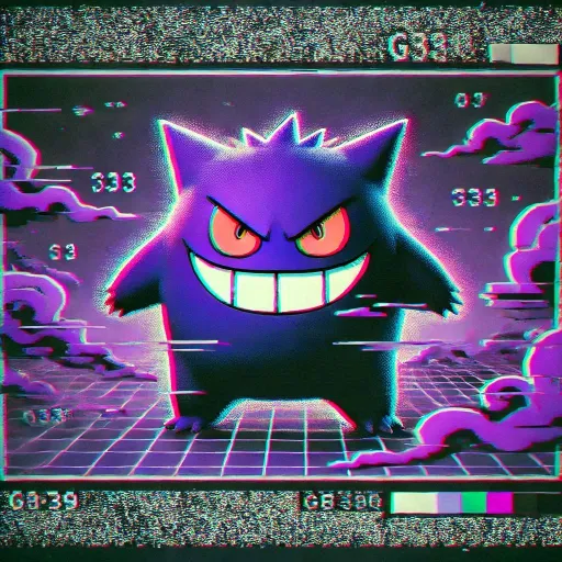 GENGAR - pokemon cover art#1