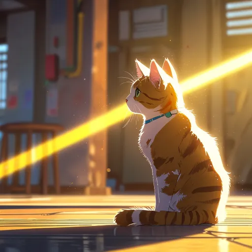 yellow cat