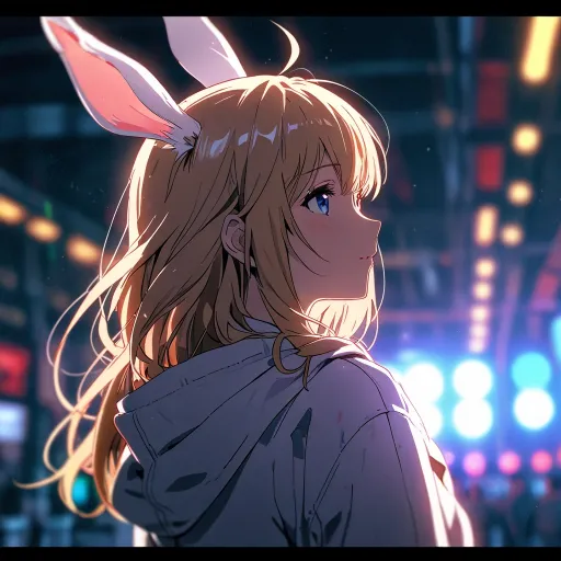 white rabbit