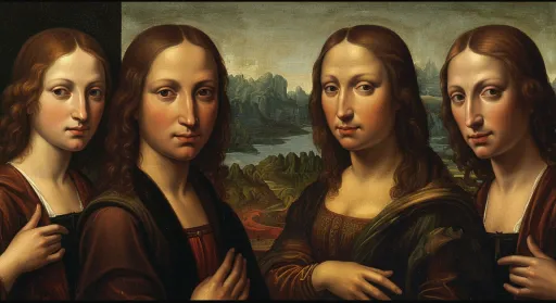A.I. ART LEONARDO DA VINCI