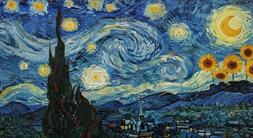 A.I. ART VINCENT VAN GOGH