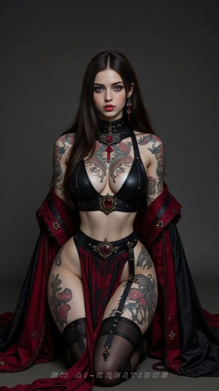 She knows your desires before you do. 🖤❤️
