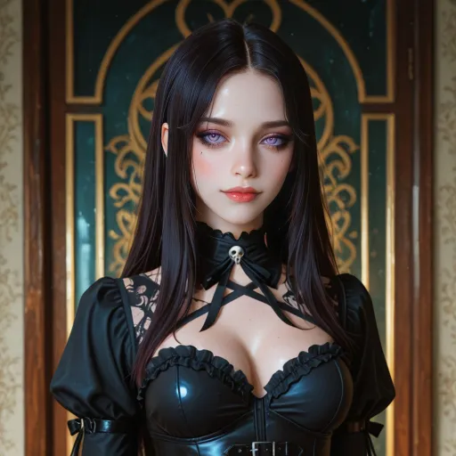 Fear her beauty, worship her darkness