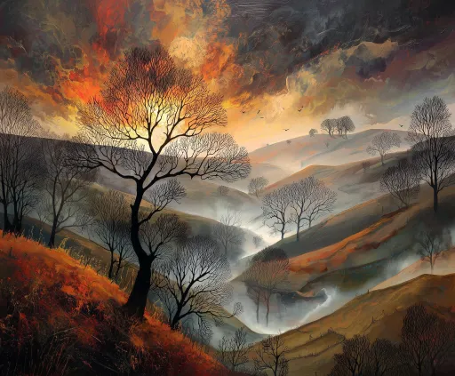 Sunrise on the Hills