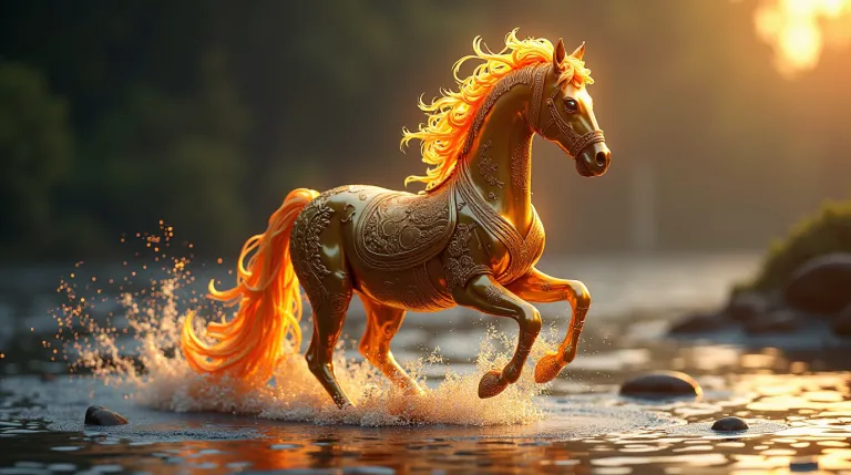 golden horse
