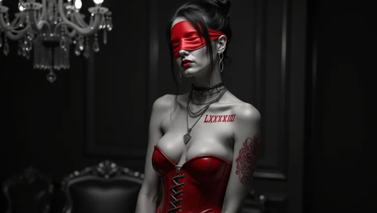 blindfolded