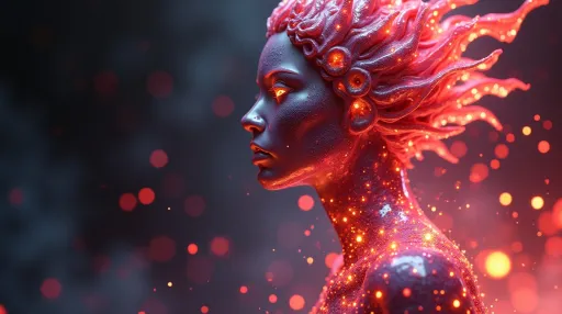 glowy woman 2