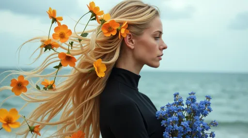 flowers in your hairs 3