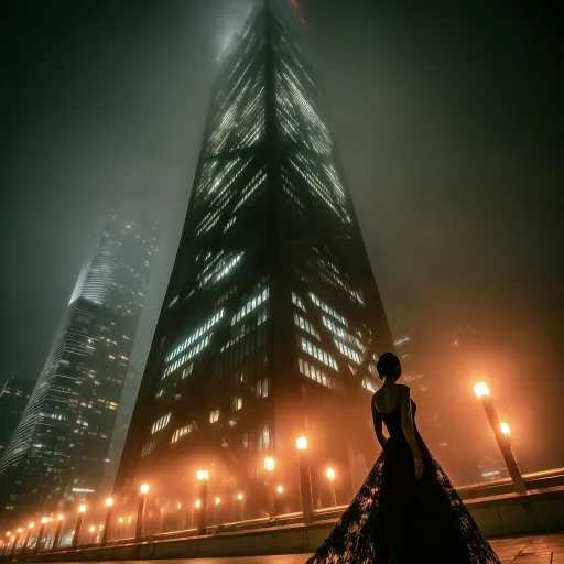 The Skyscraper Loves Night