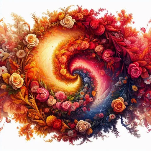 Autumn and Spring Swirl