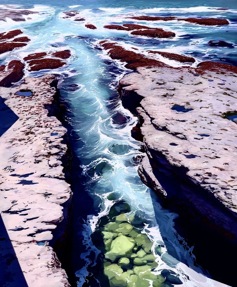 The Streamlet from the Cliff