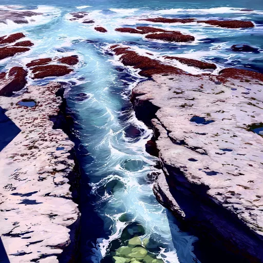 The Streamlet from the Cliff