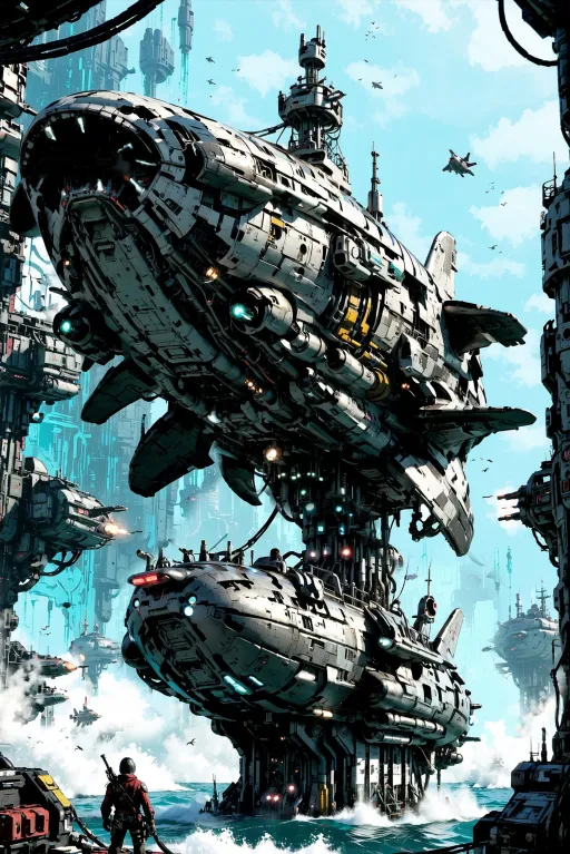 Pirate ship refueling