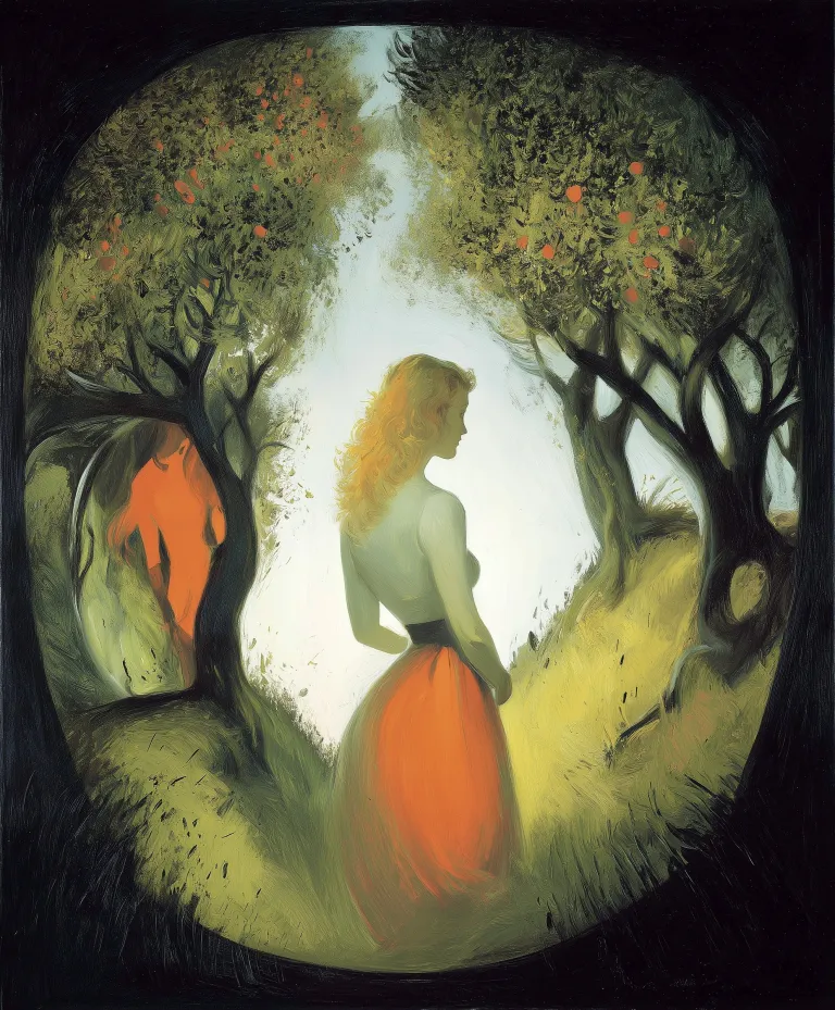 My love is in a light attire