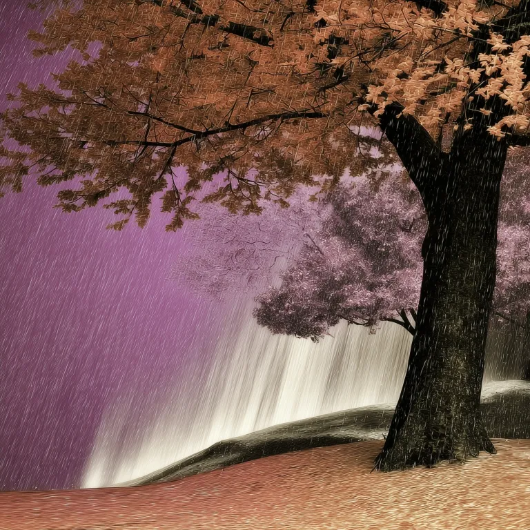 Rain has fallen all the day