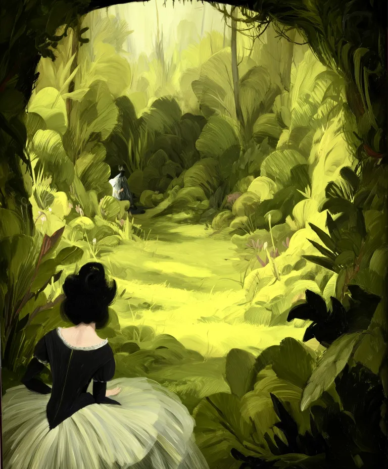 Who goes amid the green wood