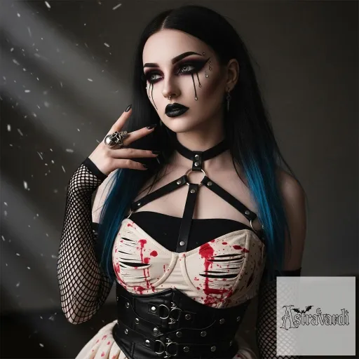 Goth Girl and the window