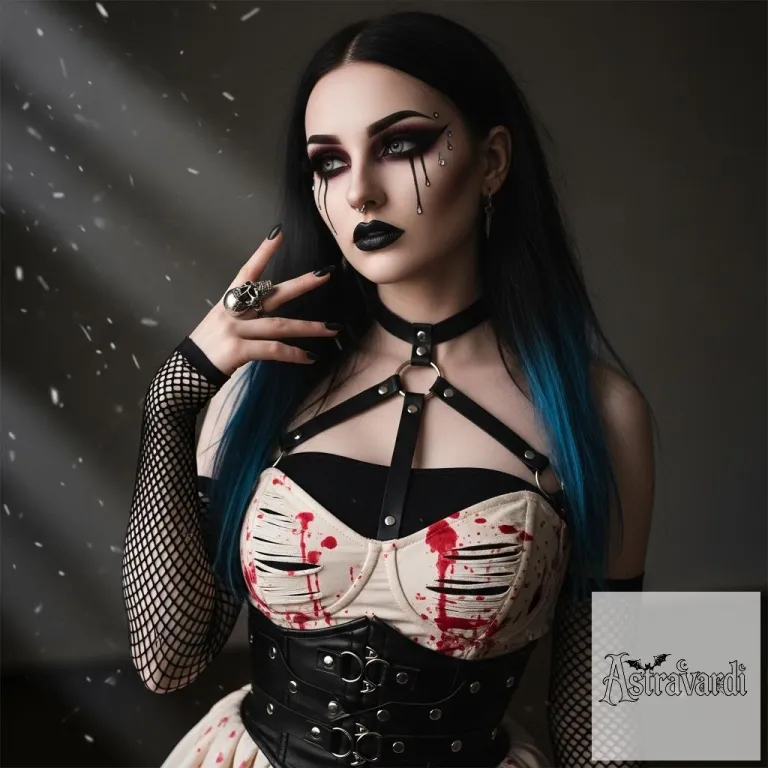 Goth Girl and the window