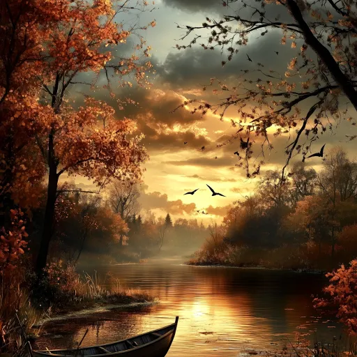 A Boat, Beneath a Sunny Sky