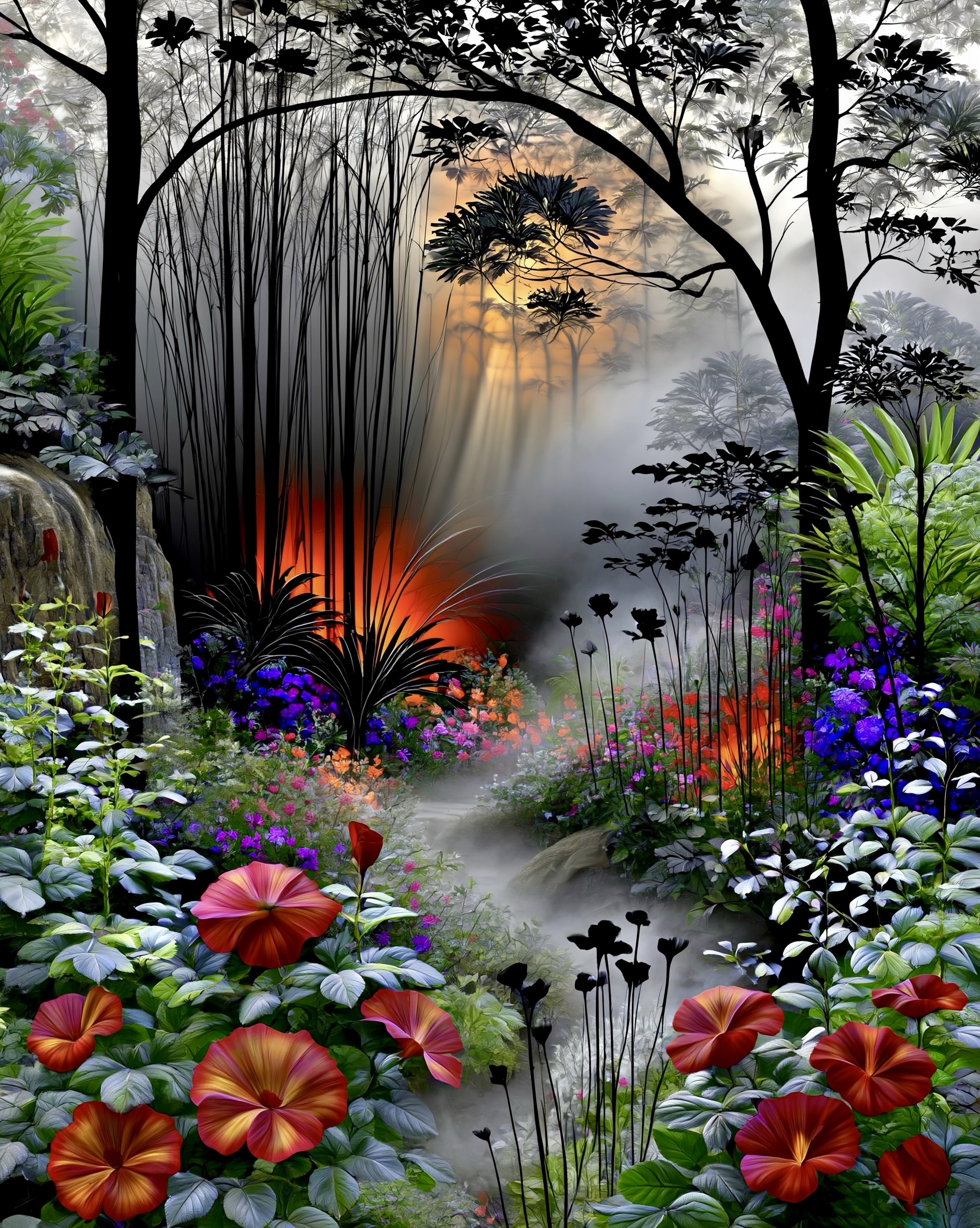 Amid the Roses