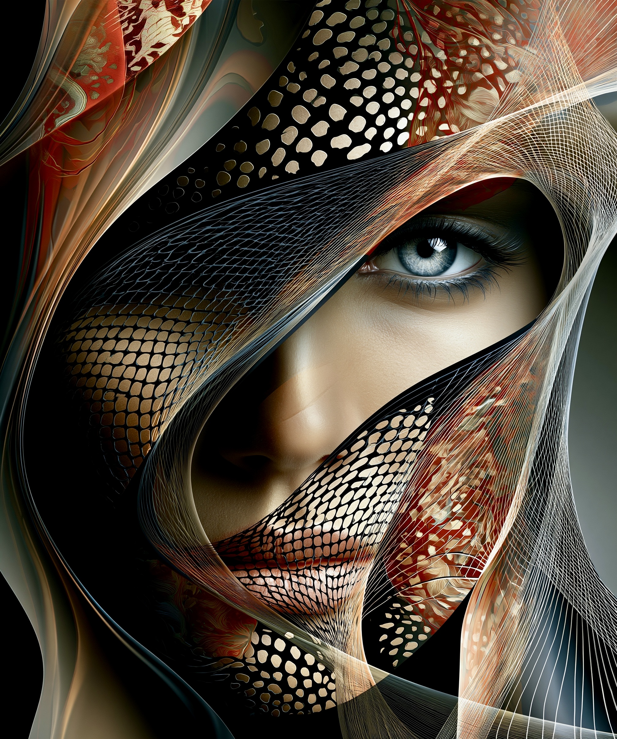 A charm invests a face